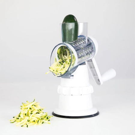 3-in-1 Rotary Cheese Grater – Effortless Food Preparation with Versatile Blades 4