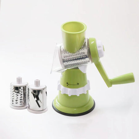 3-in-1 Rotary Cheese Grater – Effortless Food Preparation with Versatile Blades 5