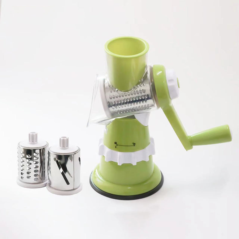 3-in-1 Rotary Cheese Grater – Effortless Food Preparation with Versatile Blades 5