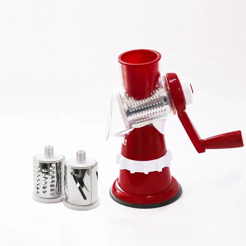 3-in-1 Rotary Cheese Grater – Effortless Food Preparation with Versatile Blades 6