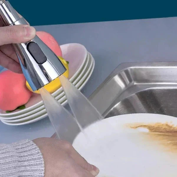 720° Rotatable Kitchen Faucet Spray Head – Versatile Three-Function Water Control 6