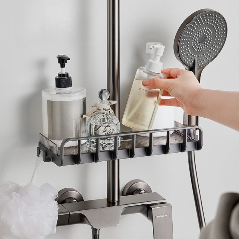 Adjustable Metal Shower Caddy – Effortless Shower Storage Solution 2