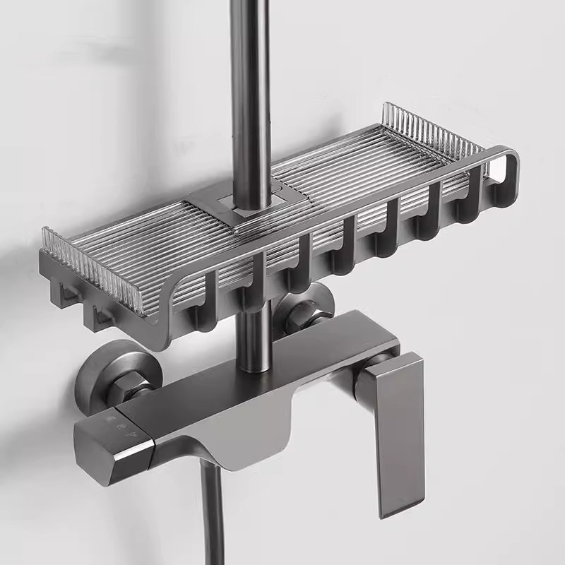Adjustable Metal Shower Caddy – Effortless Shower Storage Solution 5