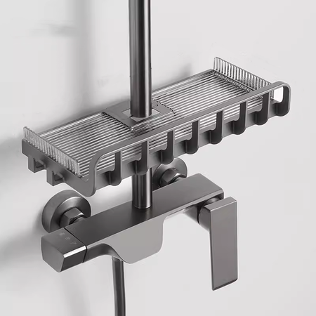 Adjustable Metal Shower Caddy – Effortless Shower Storage Solution 5