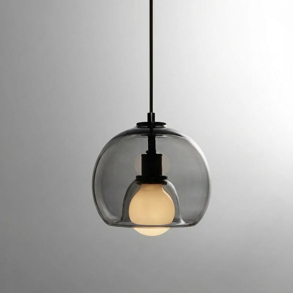 Anele Modern Glass Pendant Light – Stylish Illumination for Kitchen Islands 0