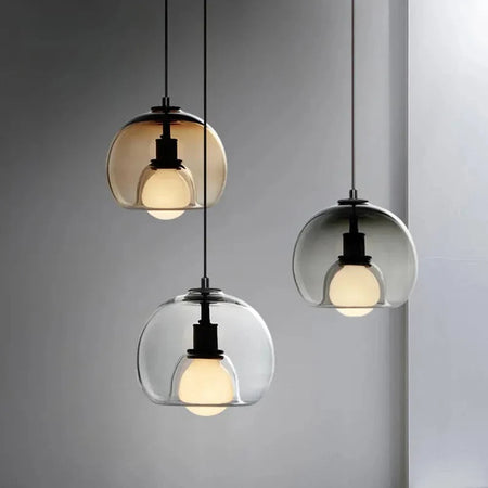 Anele Modern Glass Pendant Light – Stylish Illumination for Kitchen Islands 1