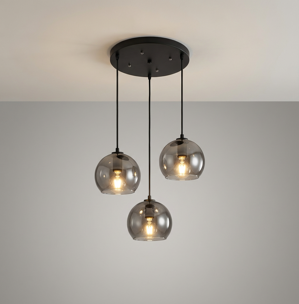 Anele Modern Glass Pendant Light – Stylish Illumination for Kitchen Islands 12