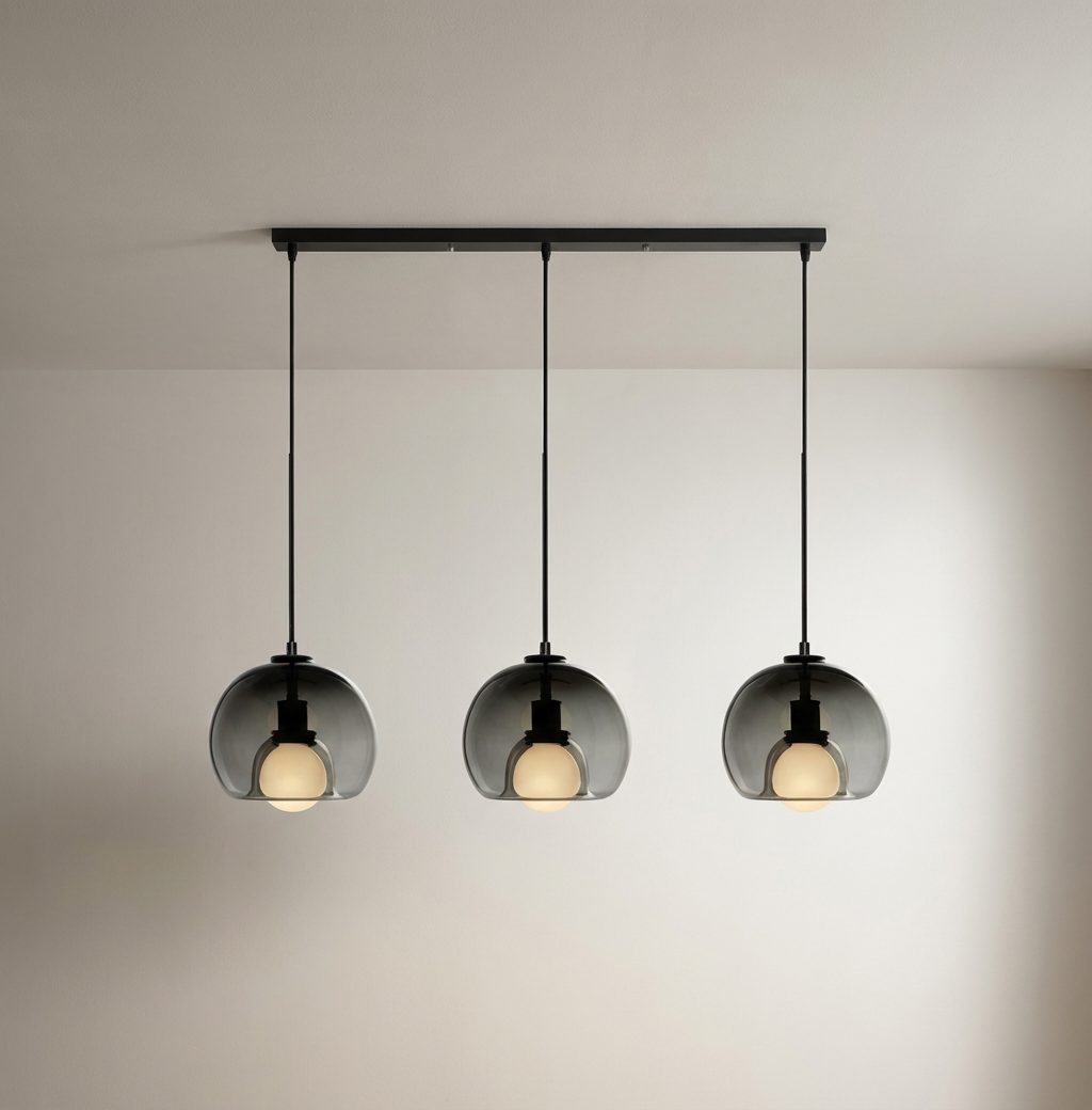 Anele Modern Glass Pendant Light – Stylish Illumination for Kitchen Islands 13