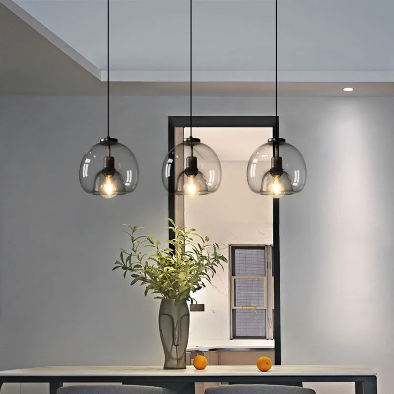 Anele Modern Glass Pendant Light – Stylish Illumination for Kitchen Islands 5