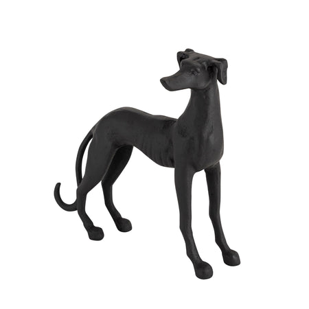 Antique Bronze Greyhound Dog Statue – Timeless Elegance for Home Decor 5