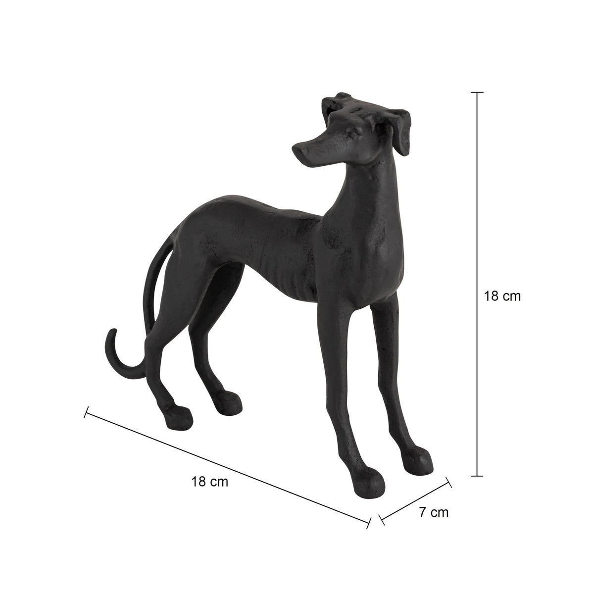 Antique Bronze Greyhound Dog Statue – Timeless Elegance for Home Decor 6