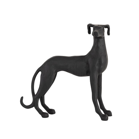 Antique Bronze Greyhound Dog Statue – Timeless Elegance for Home Decor 7