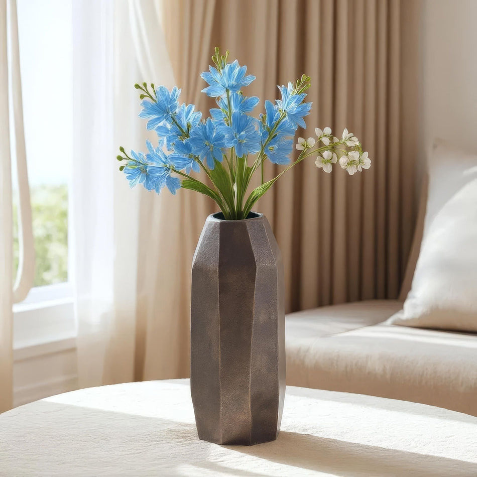 Barnsley Metal Vase Antique Bronze – Striking Sculptural Elegance for Your Decor 0