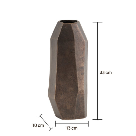 Barnsley Metal Vase Antique Bronze – Striking Sculptural Elegance for Your Decor 2