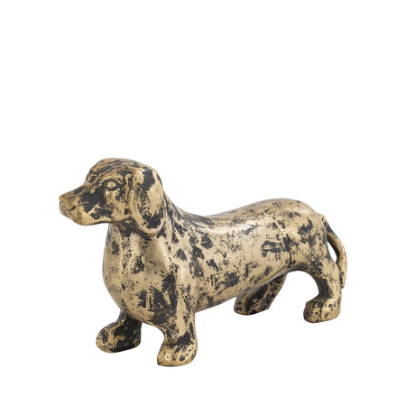 Charming Dachshund Dog Statue – Elegant Accent For Dog Lovers 1