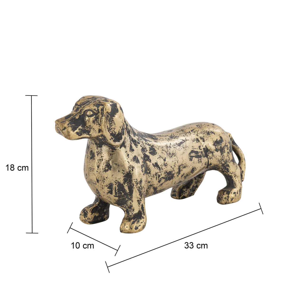 Charming Dachshund Dog Statue – Elegant Accent For Dog Lovers 2