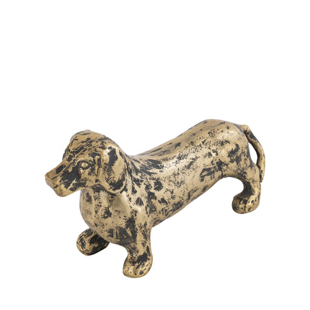 Charming Dachshund Dog Statue – Elegant Accent For Dog Lovers 4