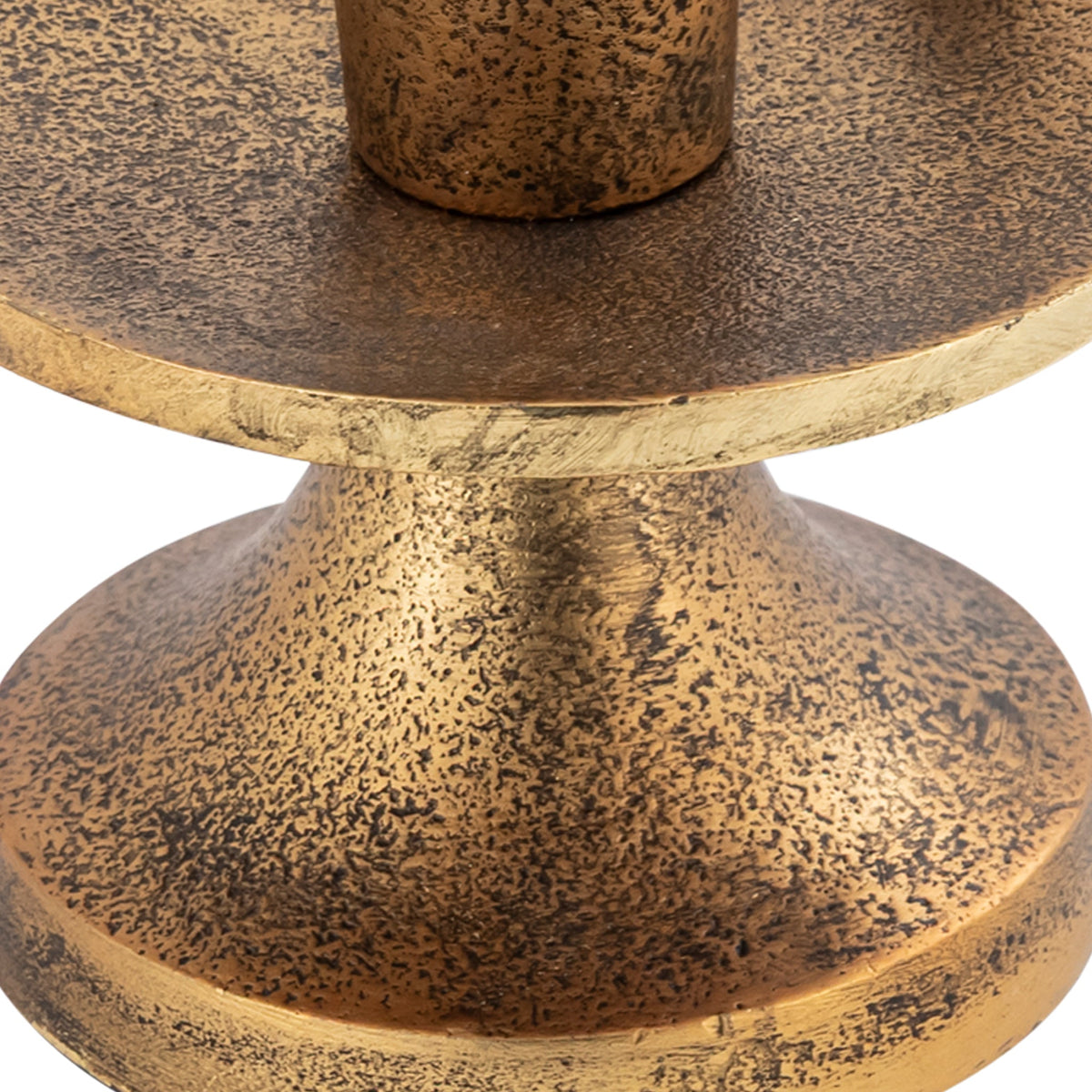 Corby Short Taper Candle Holder Antique Brass – Timeless Elegance for Refined Spaces 4