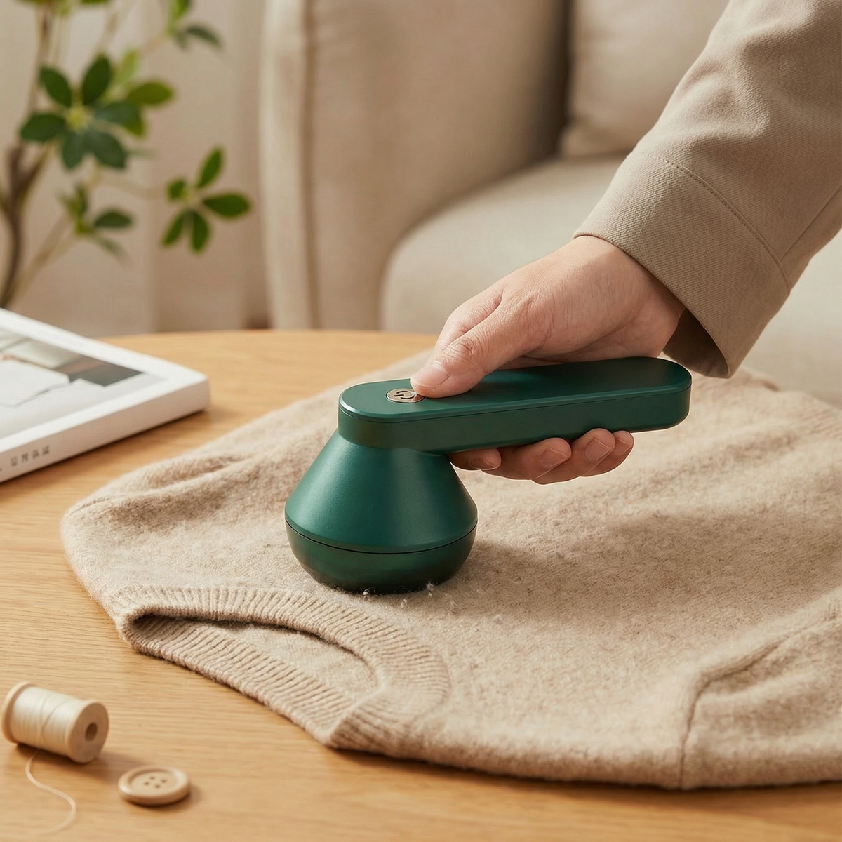 Cordless Lint Remover – Effortless Fabric Maintenance Anywhere 2