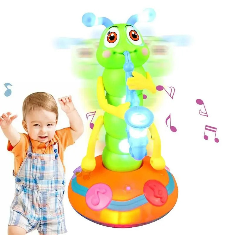 Dancing Saxophone Caterpillar Toy – Vibrant Musical Fun for Little Ones 1