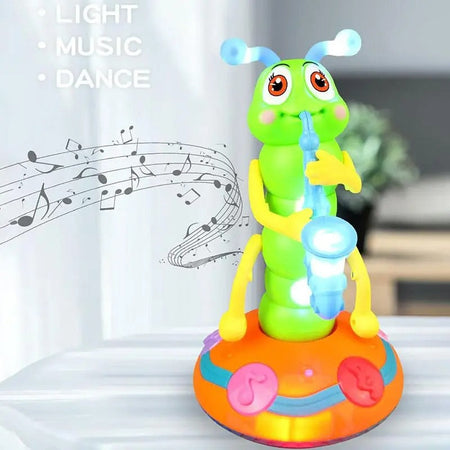Dancing Saxophone Caterpillar Toy – Vibrant Musical Fun for Little Ones 2