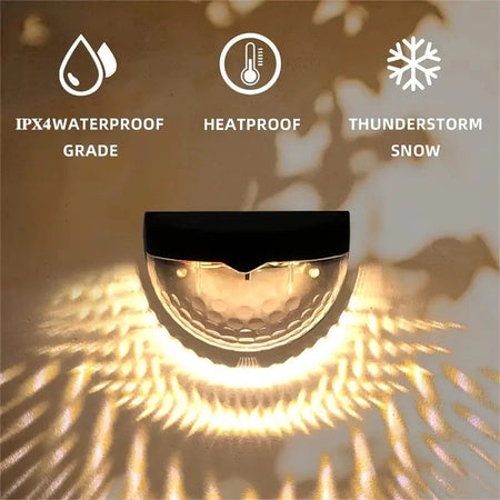Decorative Solar Garden Fence Lights – Eco-Friendly Illumination for Outdoor Settings 2