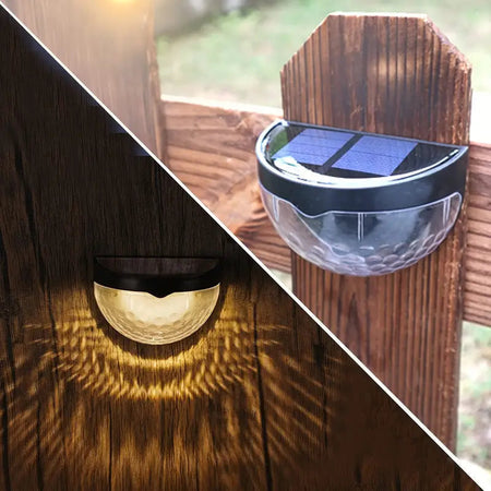 Decorative Solar Garden Fence Lights – Eco-Friendly Illumination for Outdoor Settings 6