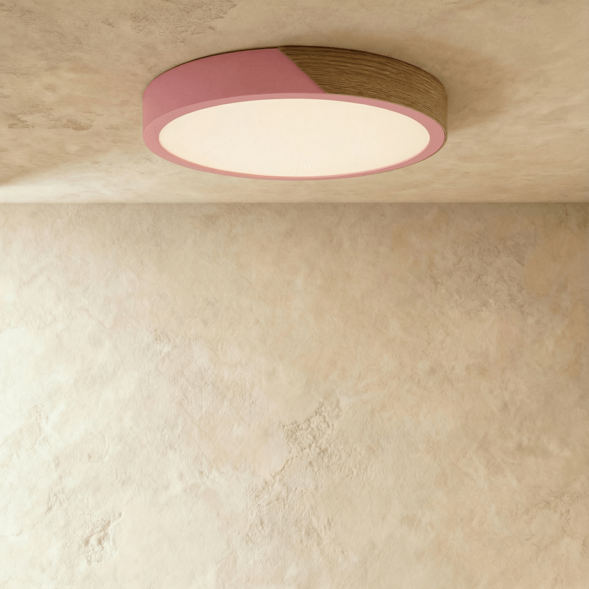 Delphi Flush Mount Ceiling Light – Elegant Wood and Metal Design 6
