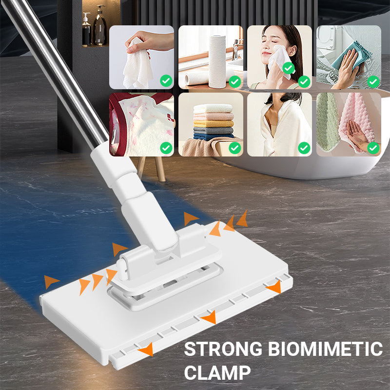 Disposable Dust Mop with Reusable Cloths – Effortless Cleaning for Any Surface 0