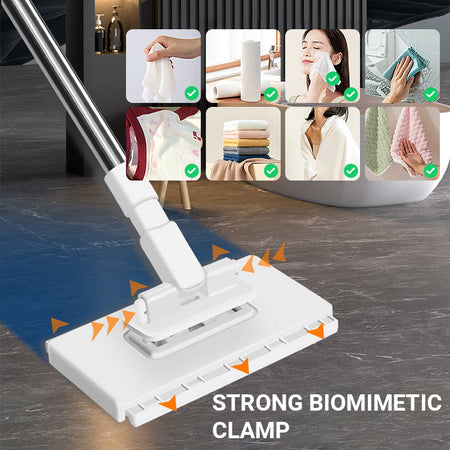 Disposable Dust Mop with Reusable Cloths – Effortless Cleaning for Any Surface 0