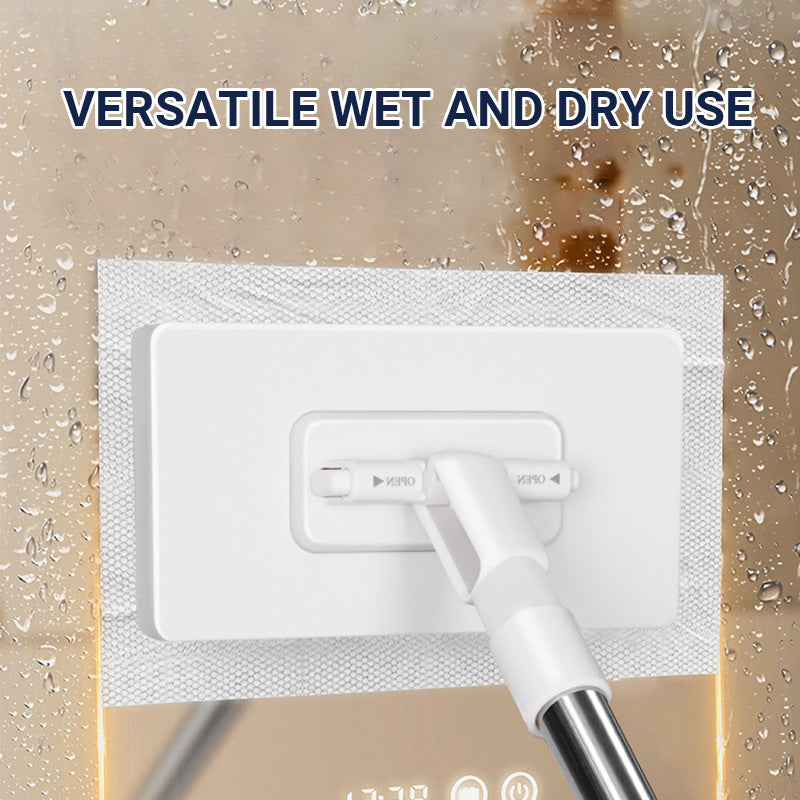 Disposable Dust Mop with Reusable Cloths – Effortless Cleaning for Any Surface 7