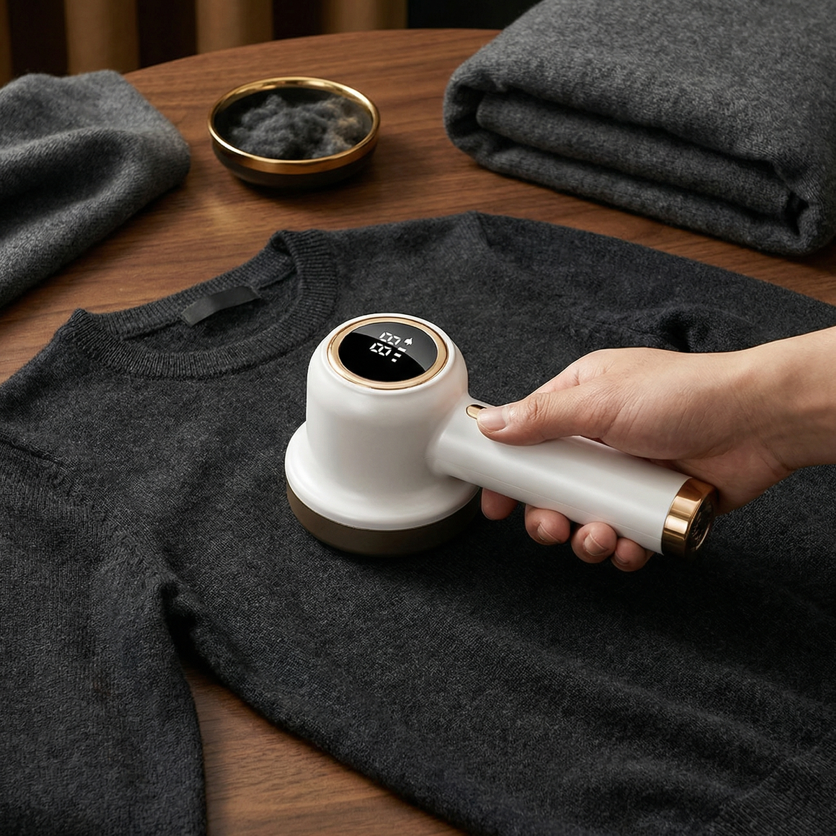 Electric Lint Remover LED Display – Effortless Fabric Care For All Fabrics 1