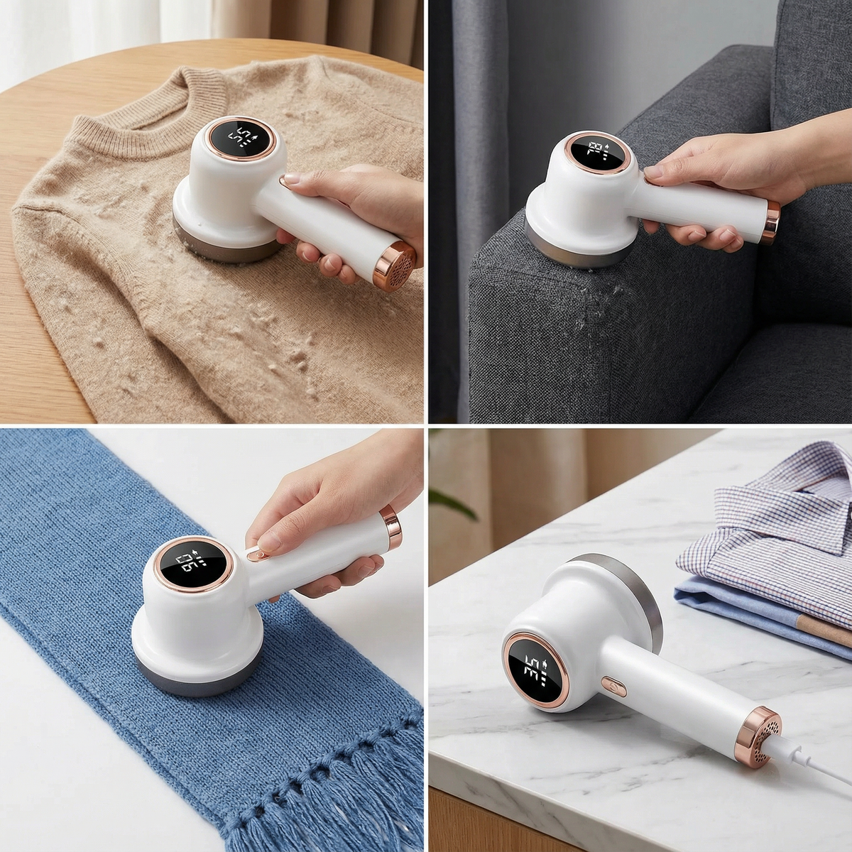 Electric Lint Remover LED Display – Effortless Fabric Care For All Fabrics 5