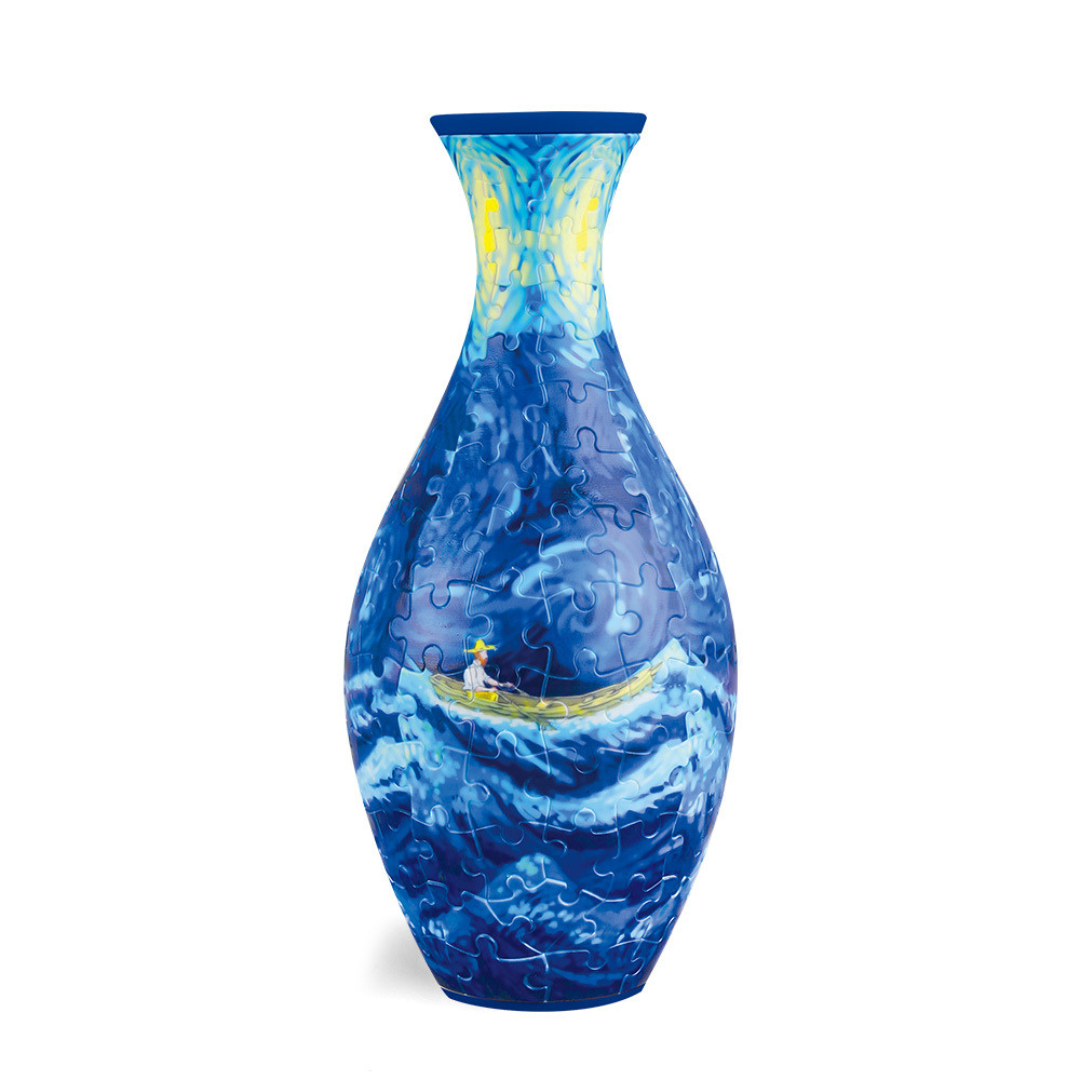 Elegant 3D Puzzle Flower Vase – Creative Artistry for Vibrant Décor 5