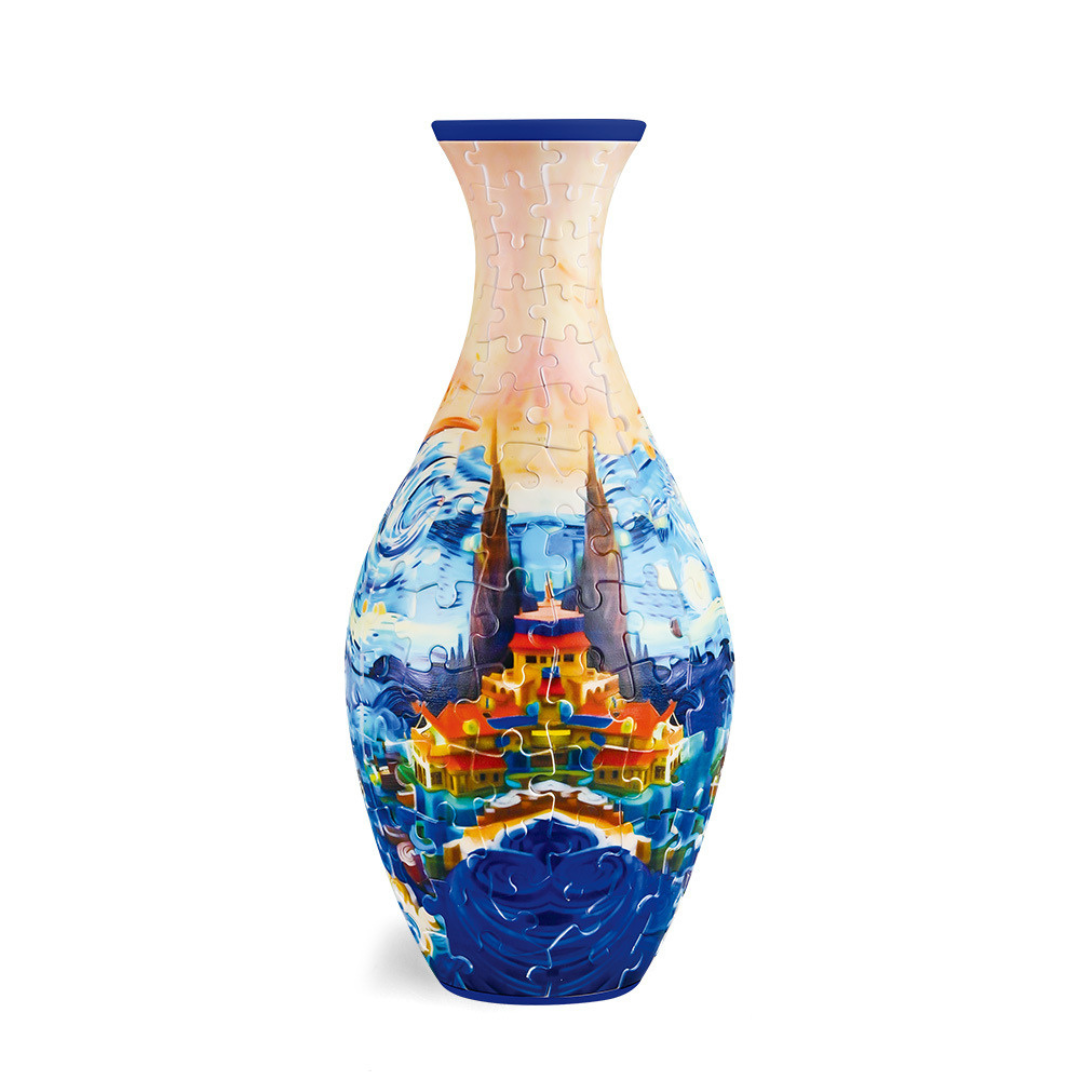 Elegant 3D Puzzle Flower Vase – Creative Artistry for Vibrant Décor 6