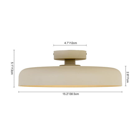 Elegant LED Ceiling Light Dome – Warm Atmosphere for Modern Spaces 4