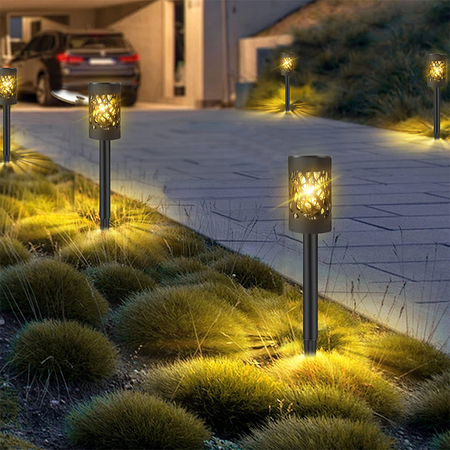 Elegant Solar Garden Lights Set – Enchanting Warm Glow for Your Outdoor Spaces 0