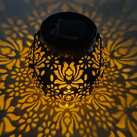 Elegant Solar Lanterns Outdoor Pendant – Charming Glow for Your Garden 2