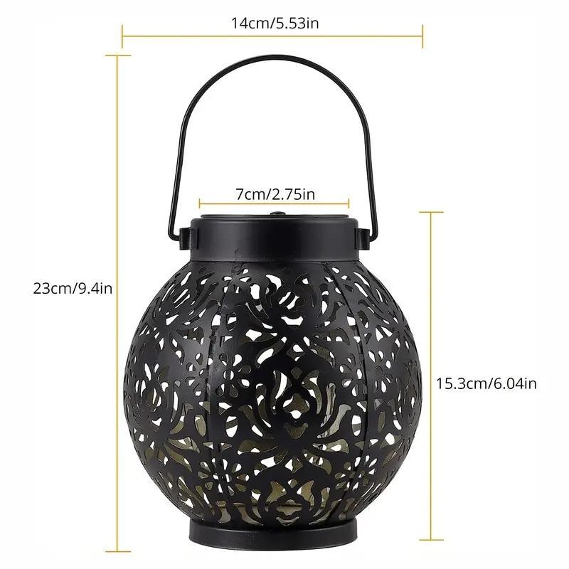 Elegant Solar Lanterns Outdoor Pendant – Charming Glow for Your Garden 5