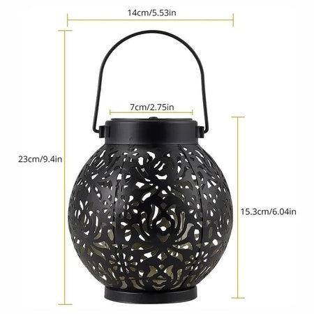 Elegant Solar Lanterns Outdoor Pendant – Charming Glow for Your Garden 5