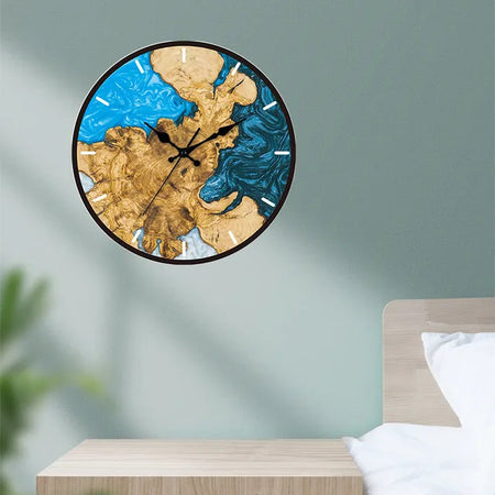 Elegant Wooden Wall Clock – Timeless Japanese Craftsmanship for Modern Spaces 2