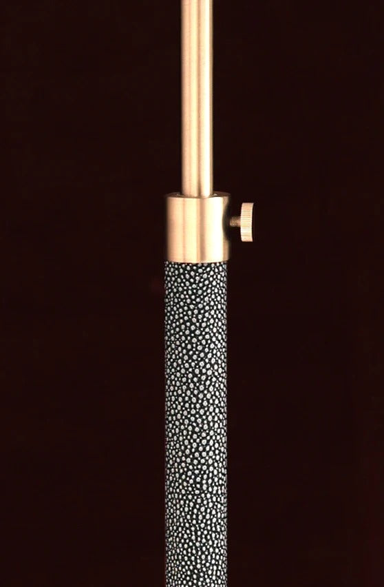 Floor lamp with adjustable stand