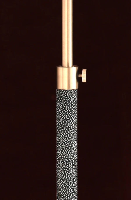 Floor lamp with adjustable stand