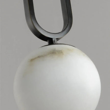 Hulda Natural Marble Black Pendant Light – Elegant Design for Sophisticated Spaces 4