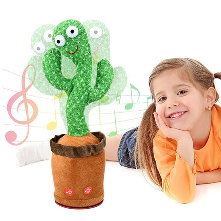 Interactive Speaking Cactus Toy – Musical Fun For Engaging Playtime 2