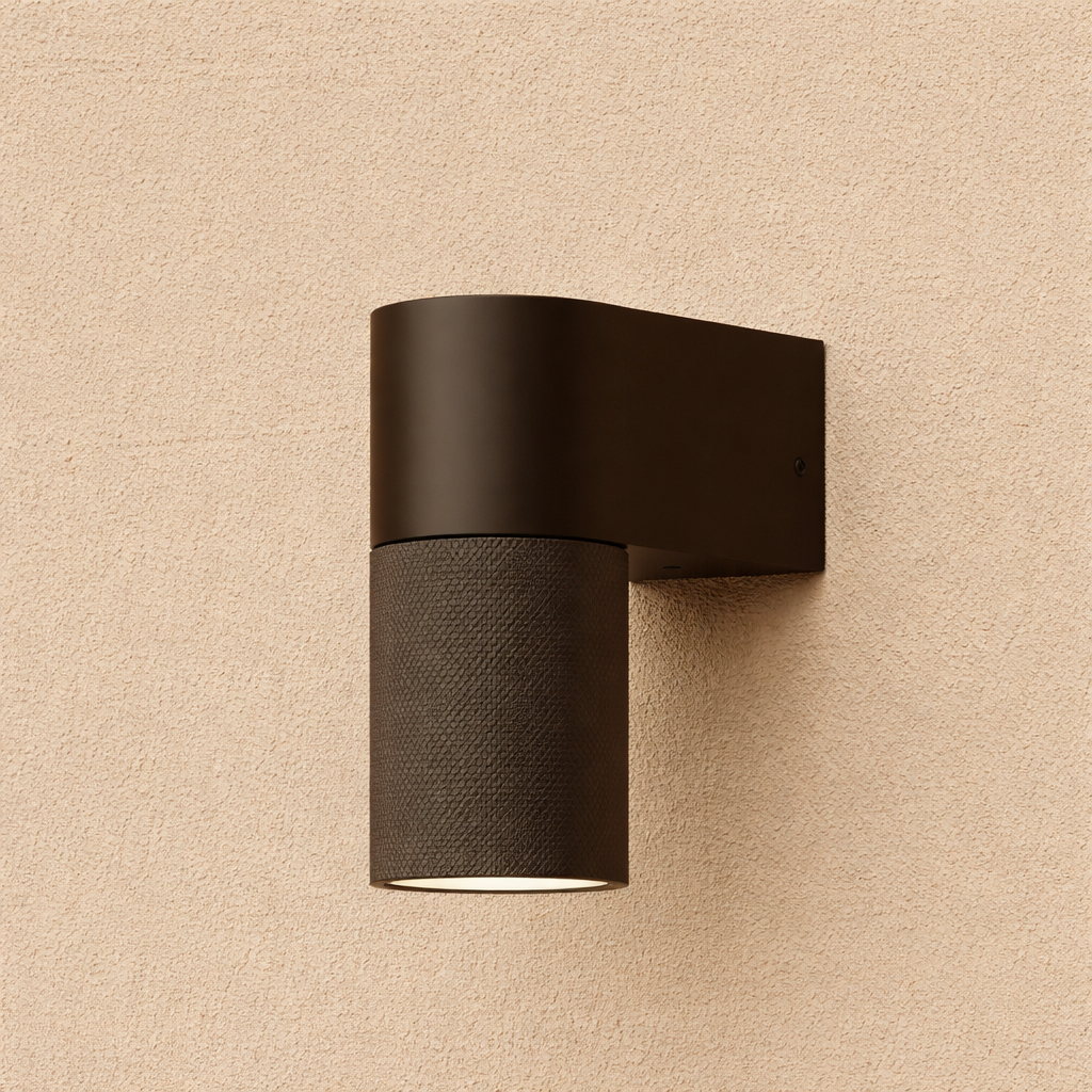 Knurled Dark Bronze GU10 Downlight – Stylish Illumination for Indoor and Outdoor Spaces 0