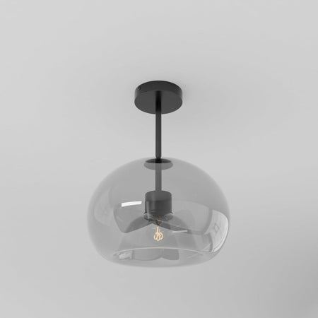 Lance Flush Mount Ceiling Light – Stylish Hand-Blown Glass Illumination 1