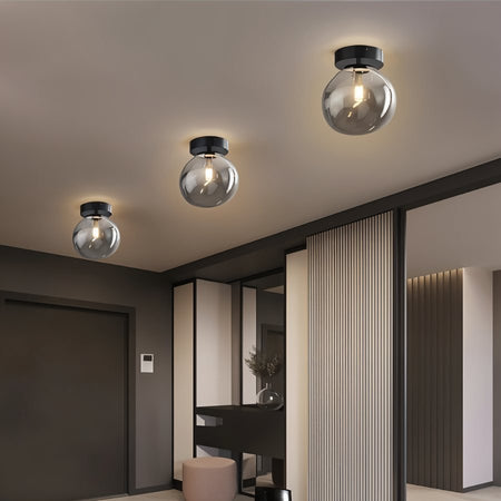 Lance Flush Mount Ceiling Light – Stylish Hand-Blown Glass Illumination 2