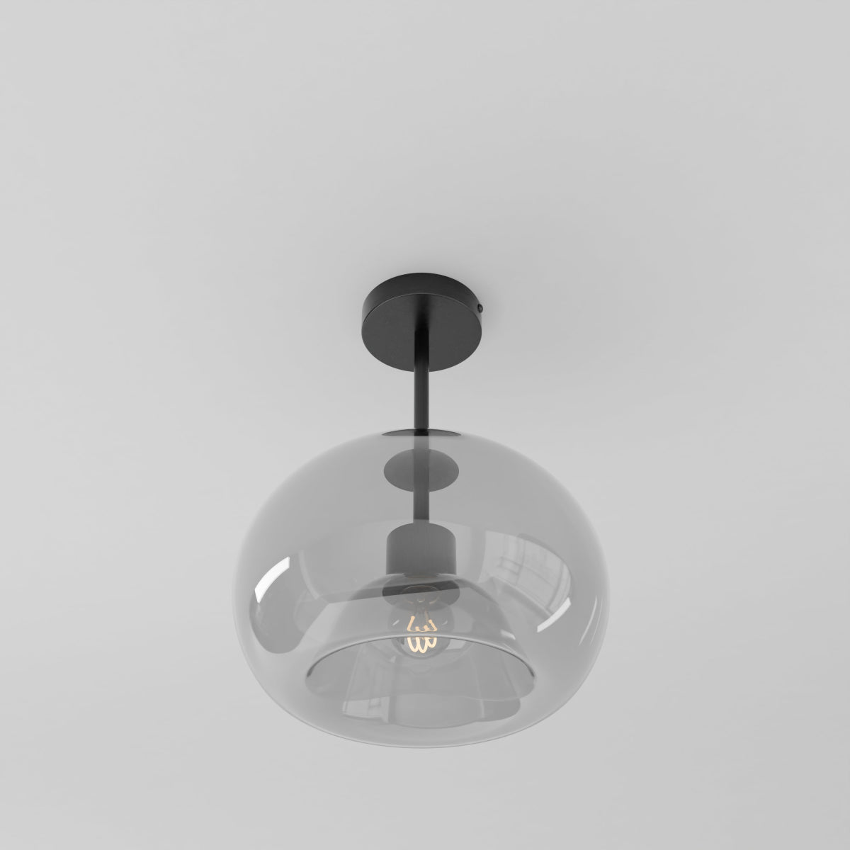 Lance Flush Mount Ceiling Light – Stylish Hand-Blown Glass Illumination 3