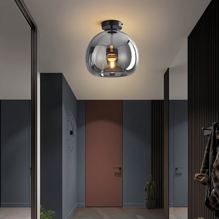 Lance Flush Mount Ceiling Light – Stylish Hand-Blown Glass Illumination 4